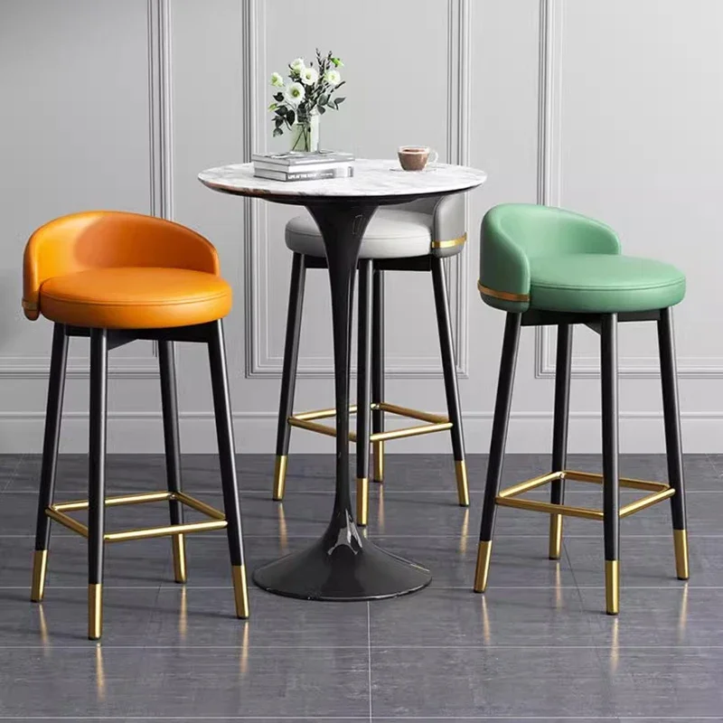 Stool Office Bar Chairs Designer Kitchen Luxury Barstool Kitchen Counter Bar Chairs Modern Tabourets De Furniture BY-106
