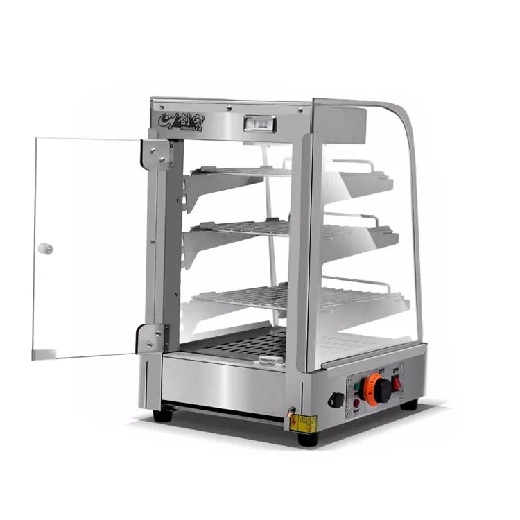 Food Warmer Cabinet Stainless Steel Food Display Warmer