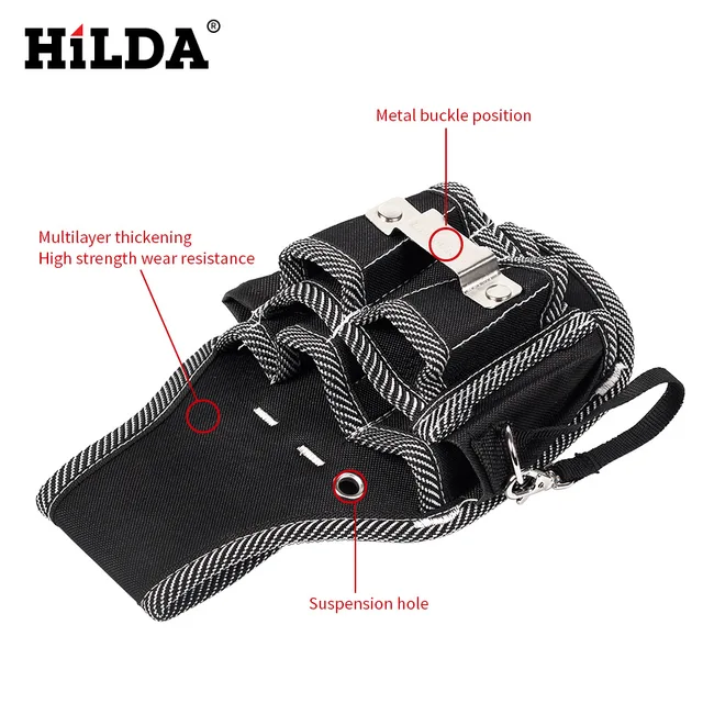 다양한 도구를 안전하고 효율적으로 보관하는 HILDA 툴킷 파우치