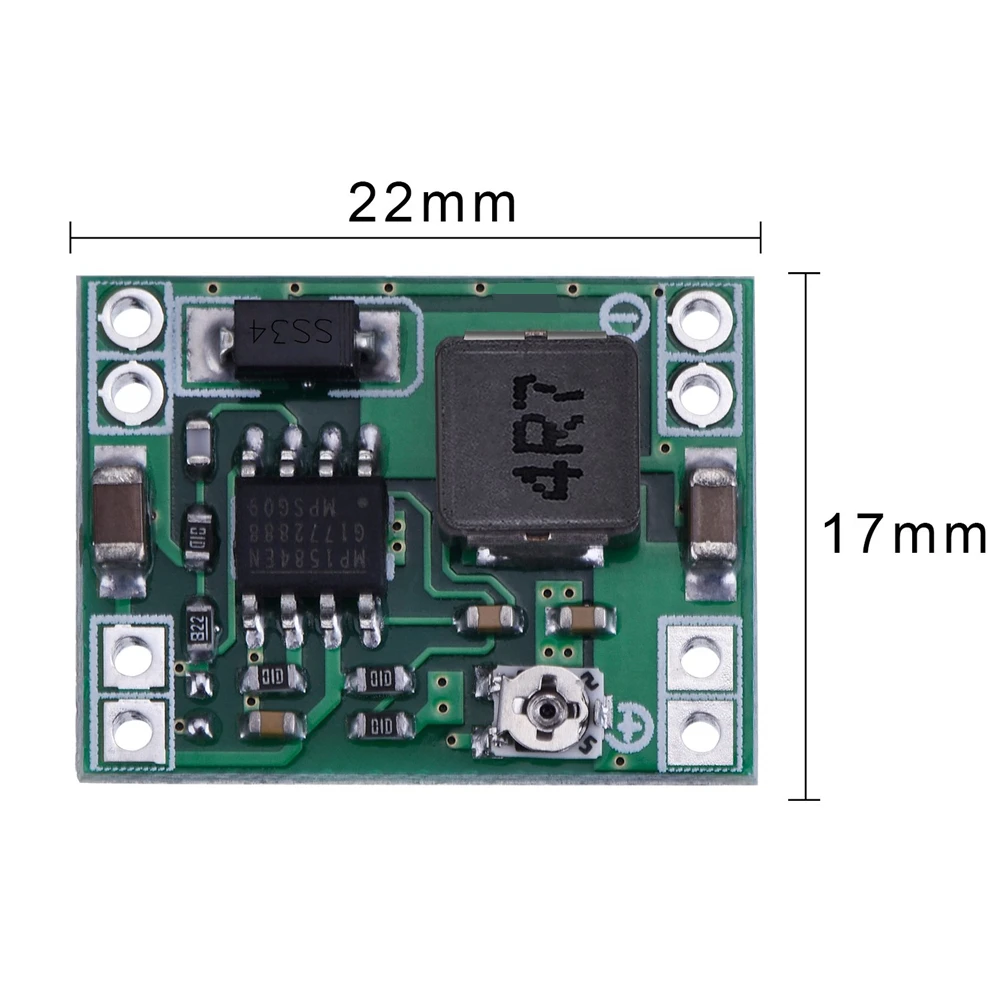 DC-DC 4.5V28V MP1584EN 가변 전원 모듈 3A 전력 강압 하강 출력 모듈