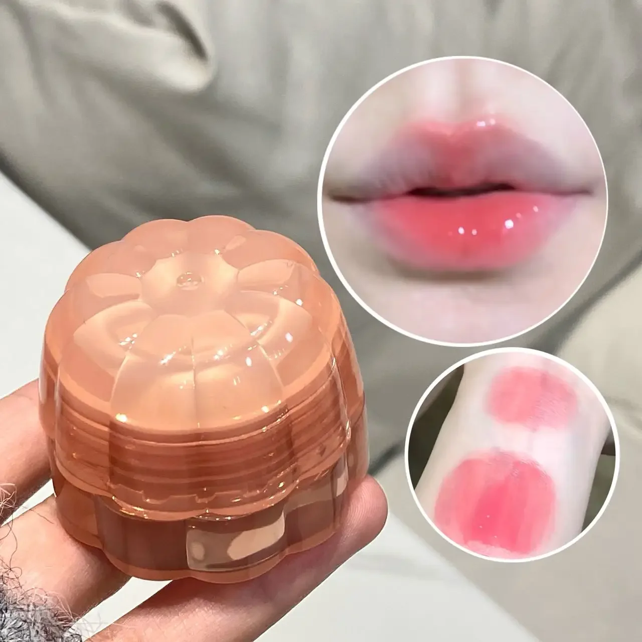 Description Picture 6 of itemMirror Water Liquid Lipstick Crystal Jelly Lip Gloss Moisturizing Sexy Lip Plumper Makeup Tint Long Lasting Korean Cosmetics