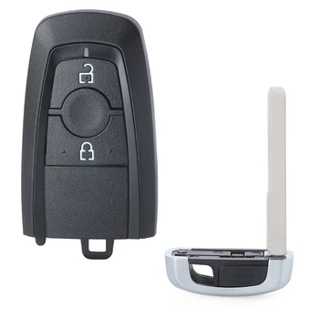Keyforkess 434MHz ID49 FCC ID: muslimate HC3T-15K601-DB HC3T-15K601-DA Smart Remote Key Fob per Ford Mondeo Explorer 2017-2020 - KEYECU 434MHz ID49 FCC ID muslimate HC3T 15K601 DB HC3T 15K601 DA Smart Remote Key