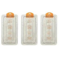 Oleophobic Coating Dust - Free Easy Install Screen Protector - Premium Tempered Glass (1 - 3 Pack) - S26 (3 PCS)