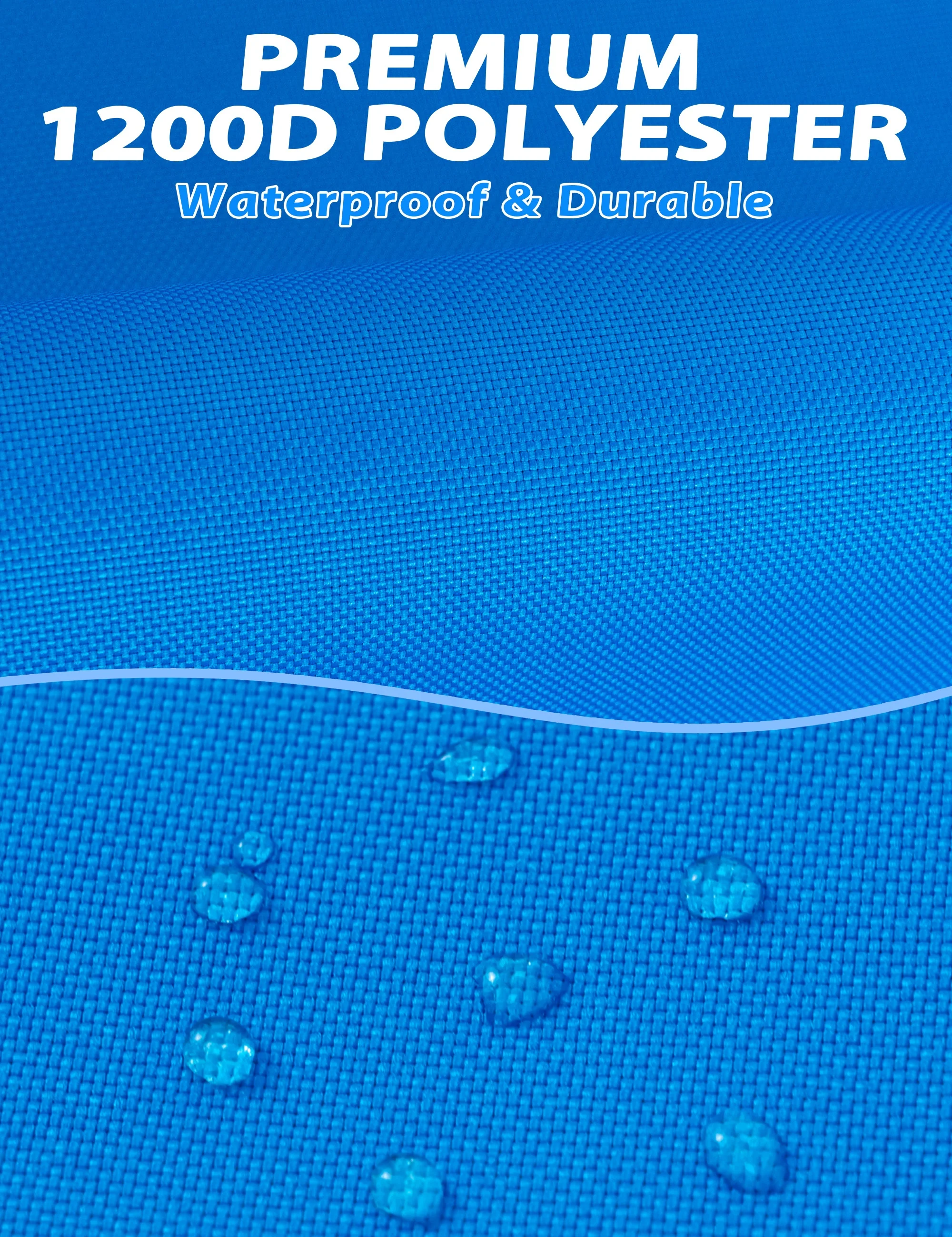 Sunshade for Fishing Boat Shade Canopy Waterproof Durable 1200D Polyester Sun Shade Foldable Boat Umbrella for Sun Protection