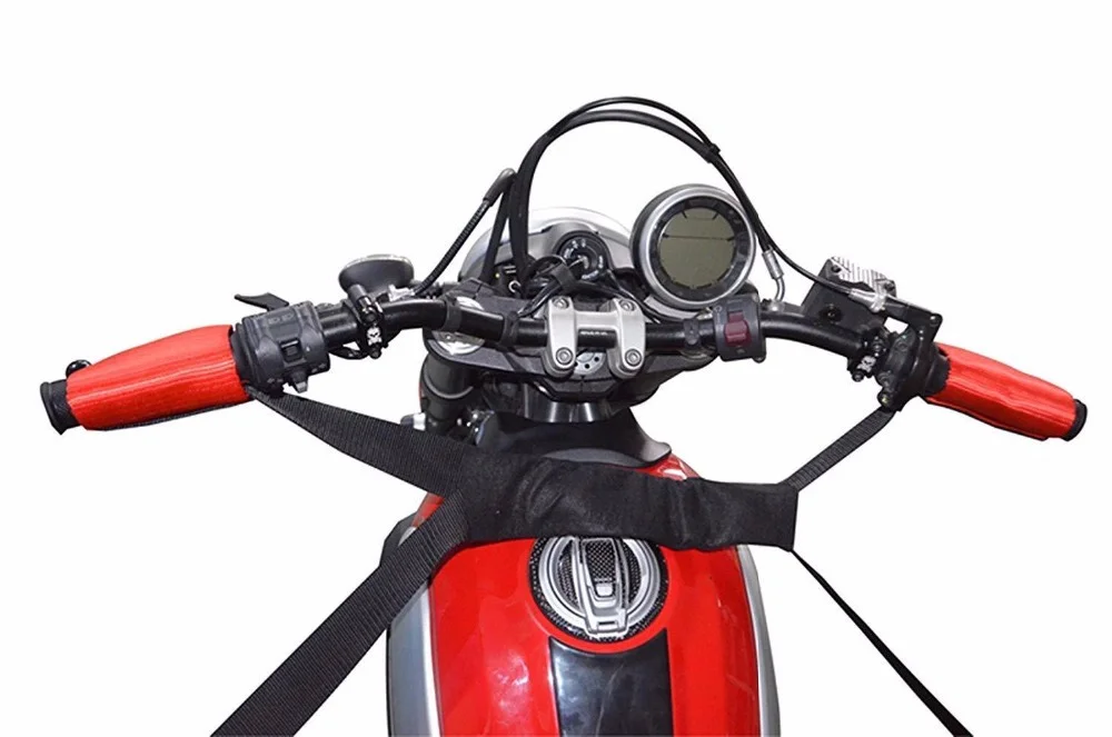 Motorcycle Handlebar Bar Support Strap 1PCS Universal For Motorbike Trailers Secure Bike During Transit motorcycle wheel strap,motorcycle trailer