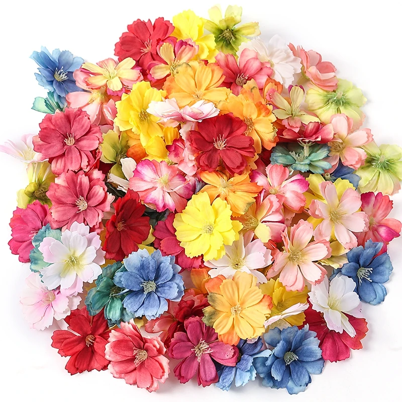 30 Stück künstliche Blumen Rosenköpfe für Heimdekoration, Hochzeit, Hochzeit, Dekoration, künstliche Blumen, DIY-Handwerk, Kranzzubehör