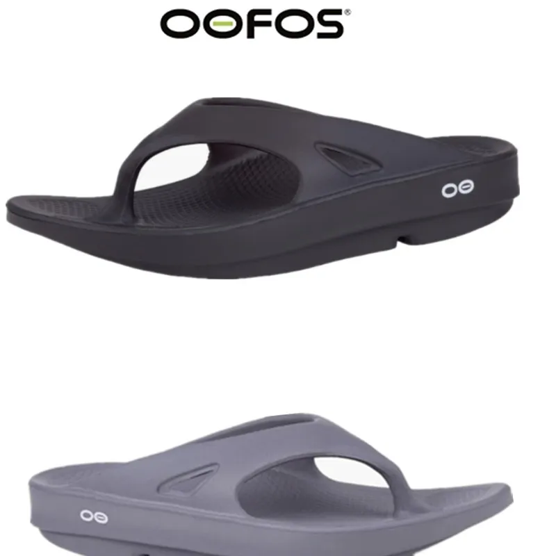 รูปสินค้า Oofos รองเท้าแตะรองเท้าแตะน้ำหนักเบา, รองเท้าสลิปเปอร์รองเท้าแตะรองเท้าแตะรองเท้าแตะชายหาดเบาสำหรับผู้ชายผู้หญิงพื้นนุ่ม