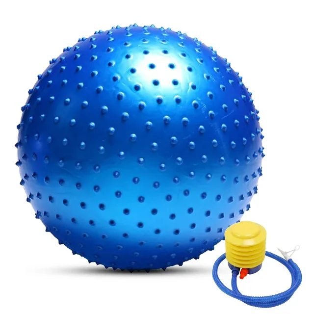 55CM  65CM  75CM Pvc Yoga Massage Ball Thickened Explosion-proof Big Dragon Ball Particles Massage Yoga Balance Ball 2