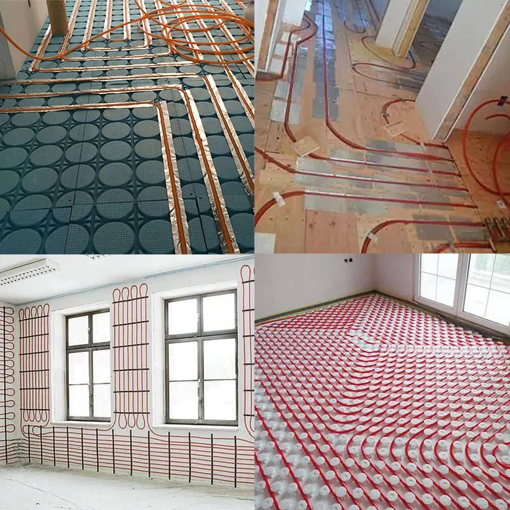 5-200 Meters Infrared Warm Floor Cable 12K 33ohm/m Electric Carbon Heating Wire Coil 3.0mm Fiber Wire Floor Hotline Thickening electric heating wire electric underfloor heating electric floor heating clips