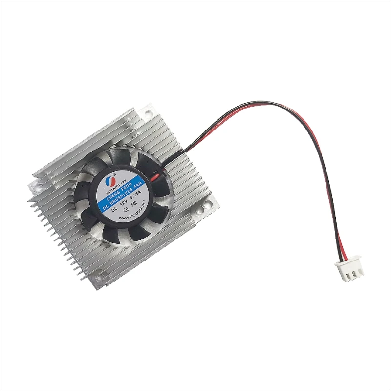 12Vdc 2.54 2PIN Brushless DC Cooling Fan Heatsink UV Model Cooler 60*50*14MM