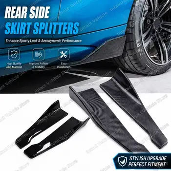 Spoiler Universale per Paraurti Auto, Protezione Anteriore e Posteriore, Diffusore Antigraffio, Accessori per Styling Carrozzeria