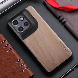 Bamboo Wood Pattern Leather Back Phone Case for Moto Edge 50 Pro 5G (WT)