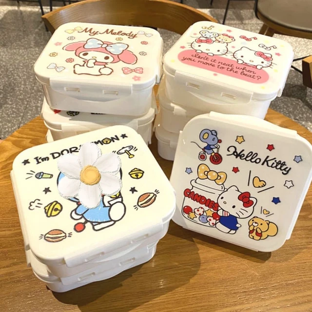 Hello Kitty Bento Lunch with Rubbermaid LunchBlox