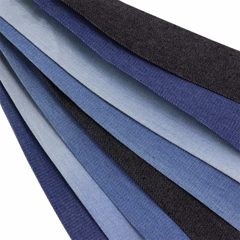 Nastro con bordo in denim da 1 m Fai da te con fiocchi Accessori per capelli per bambini Materiale Regalo Confezione di fiori Nastro in tessuto per jeans - immagine 3