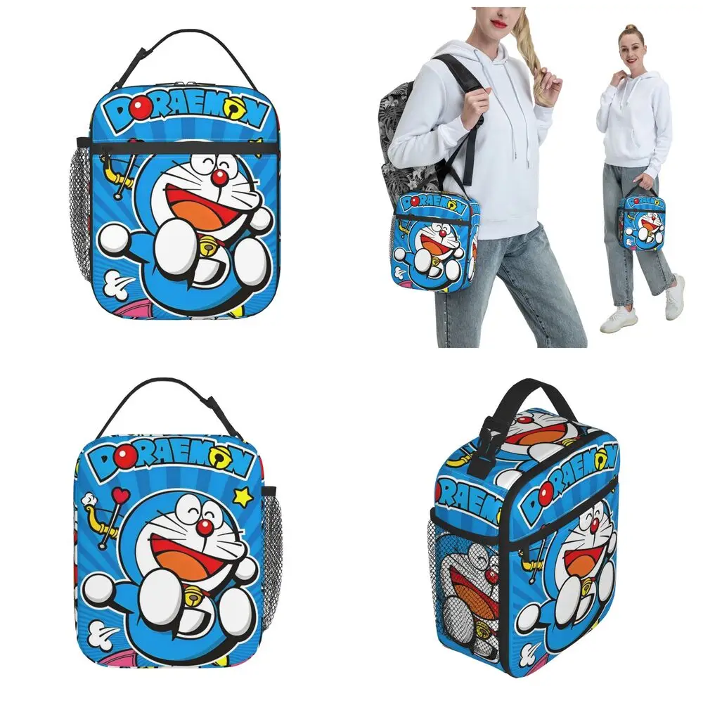 Doraemon Insulated Lunch Bag – Reusable Thermal Tote 