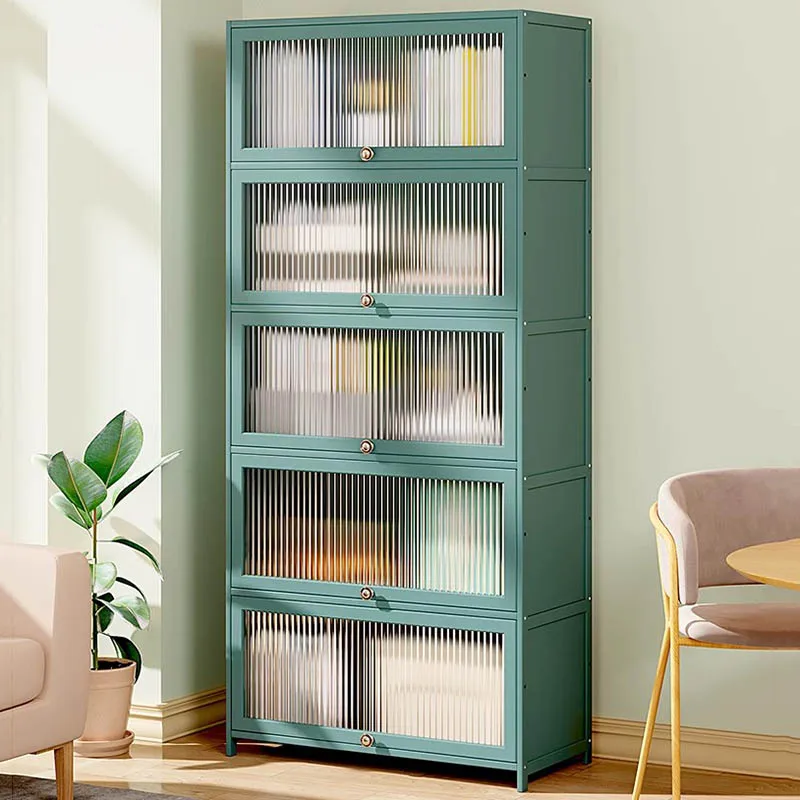 

Modern Bedside Bookcases Industrial Desktop Bamboo Sideboards Bookshelf Minimalist Drawers Estante Para Livros Home Furnitures