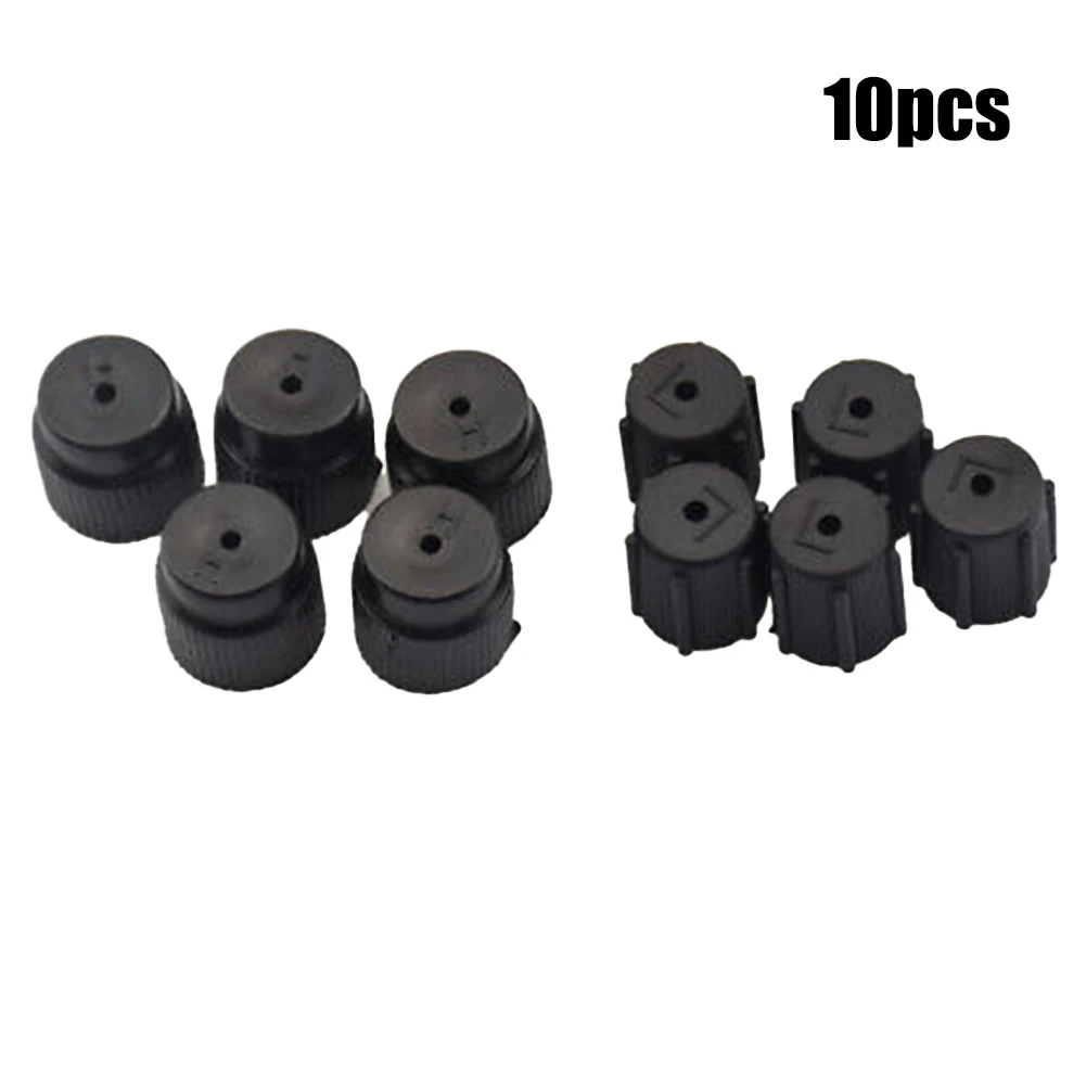 

10PCS R134a Air Conditioning Cap AC Sealing Cap 5pcs High Pressure 16mm+5pcs Low Pressure Car Air Conditioner Cap