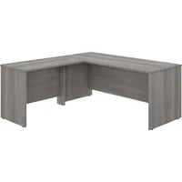 Studio C 72W x 30D L Shaped Desk with 42W Return in Platinum Gray 2
