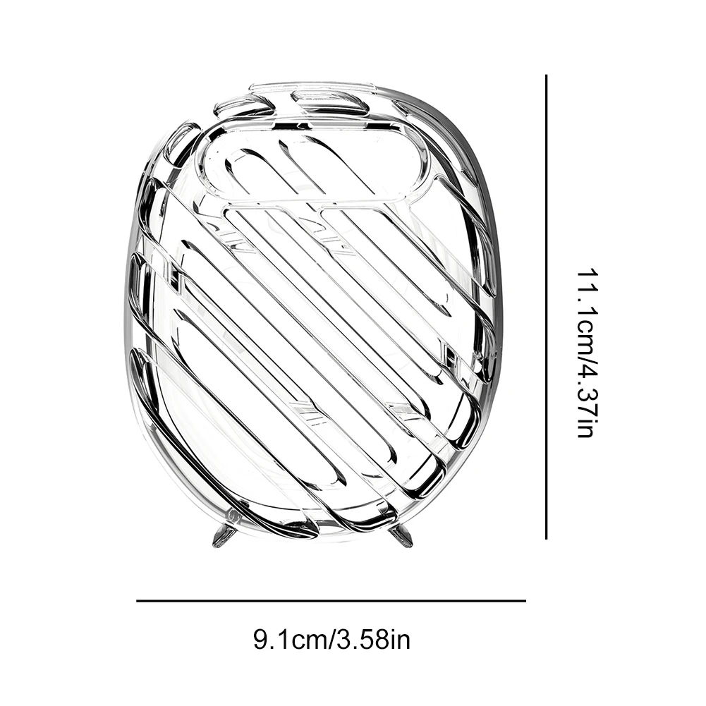 TPU Transparent Case Protective Case Sleeve Anti-Scratch Hollow Out Protective Cover for JBL CLIP 5 Bluetooth-Compatible Speaker