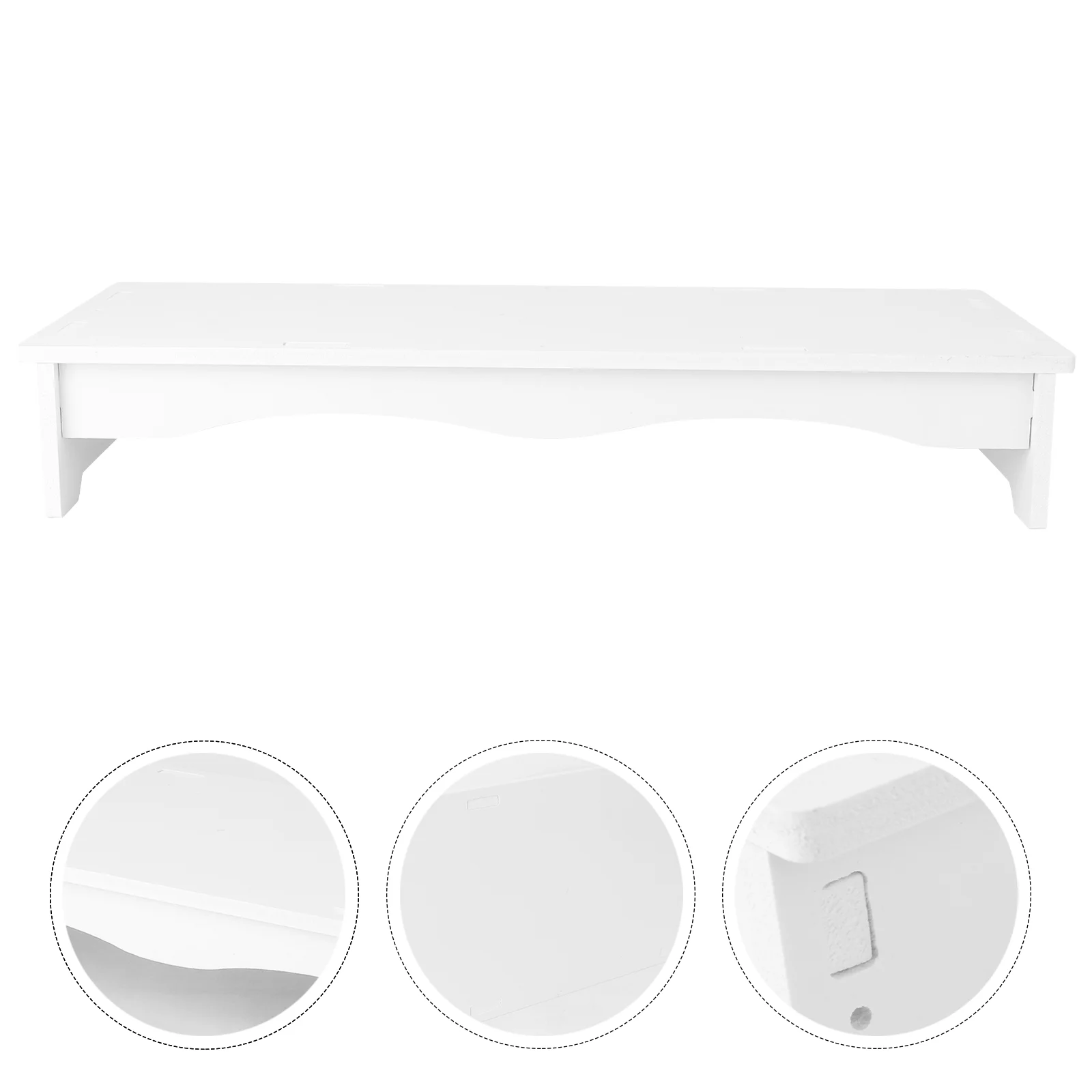 

Computer Heightened Shelf Monitor Stand Multifunction Desktop Base Plastic Bracket Support Stands