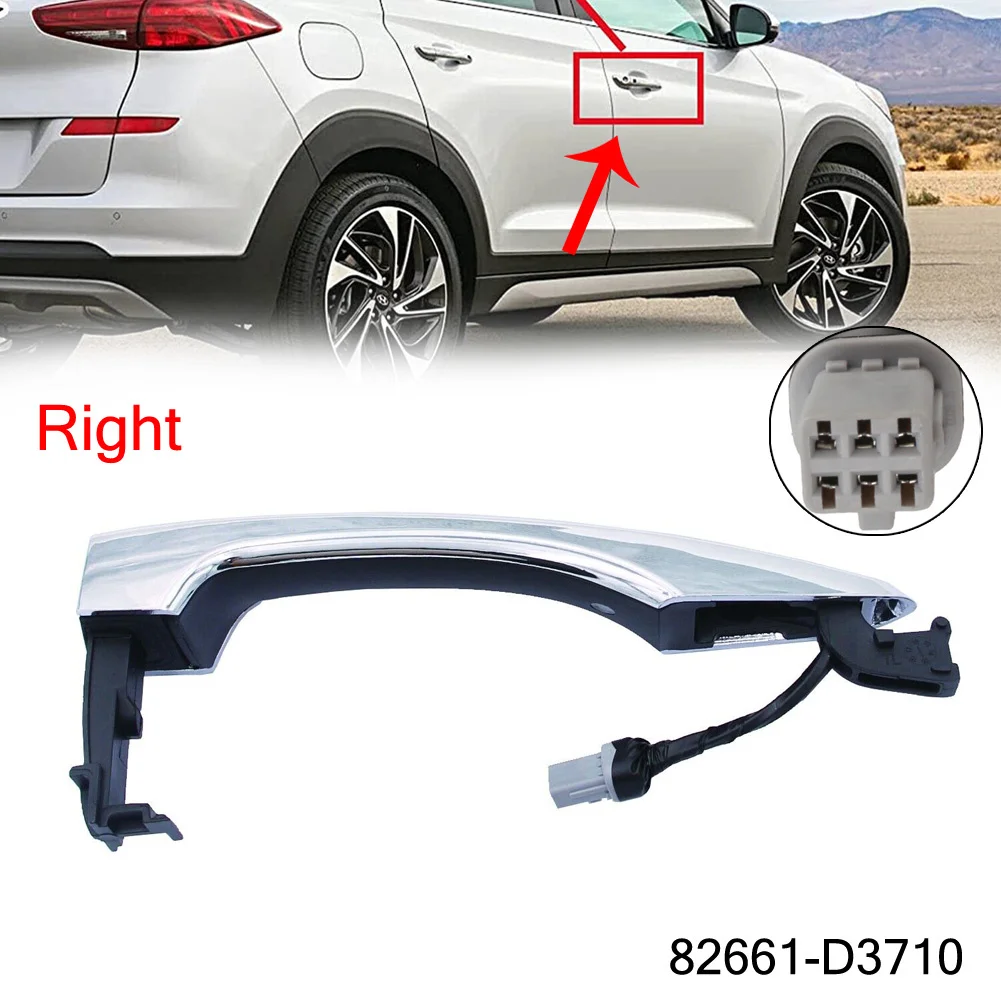 

For Hyundai Outside Handles Door Handles Car Accessories 82661-D3710 Auto Parts Door Smart For Hyundai For Tucson 16-21