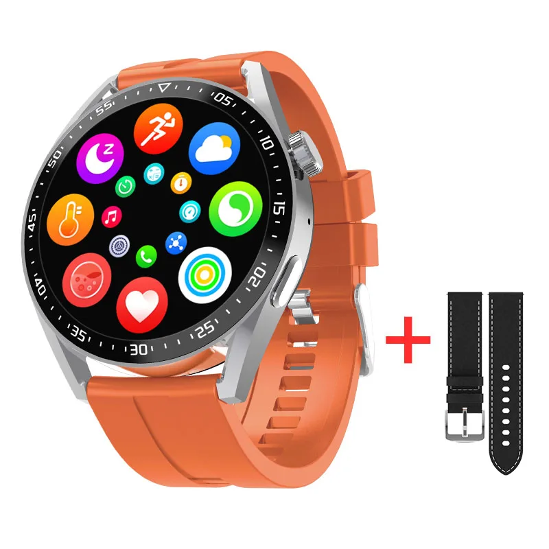 Abmtr HW28 SmartWatch 2022 Men NFC 1.39 Inch Voice Assistant Bluetooth Call Calories Sport Women smartwatch pk Huawei GTR 3 GTS2 