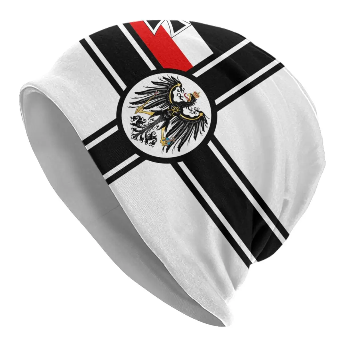 

German Empire DK Reich War Flag Beanie Cap Winter Warm Bonnet Homme Knitted Hats Street Germany Patriotic Skullies Beanies Caps