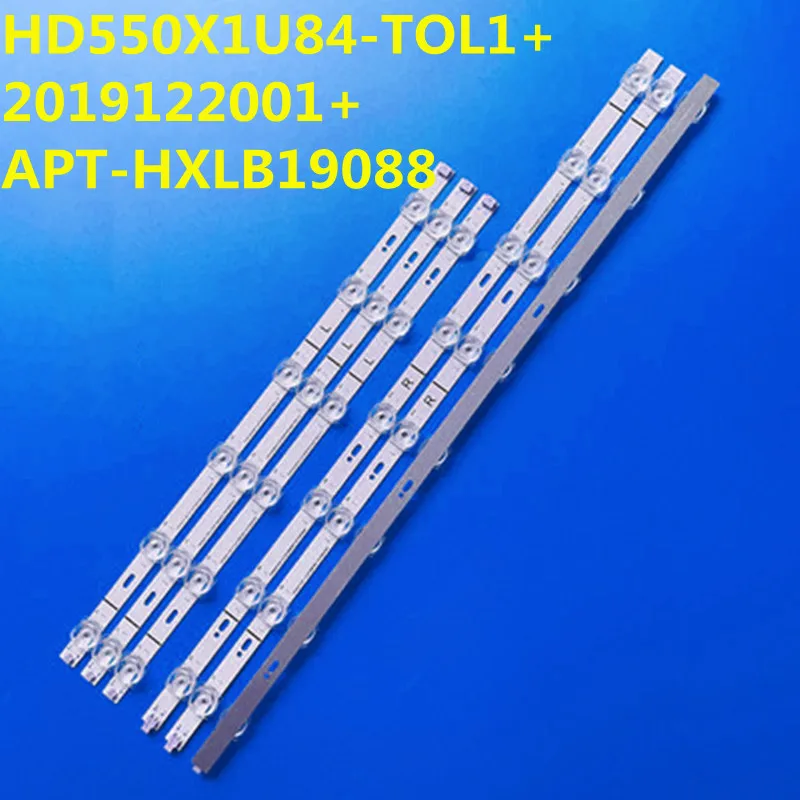 

5kit=30PCS LED Strip LB5500P LB5500Q V0 55U5069 55H78G 55R6E3 55A7300FTU 55A7100FTUK HD550X1U84-TOL1+2019122001+APT-HXLB19088