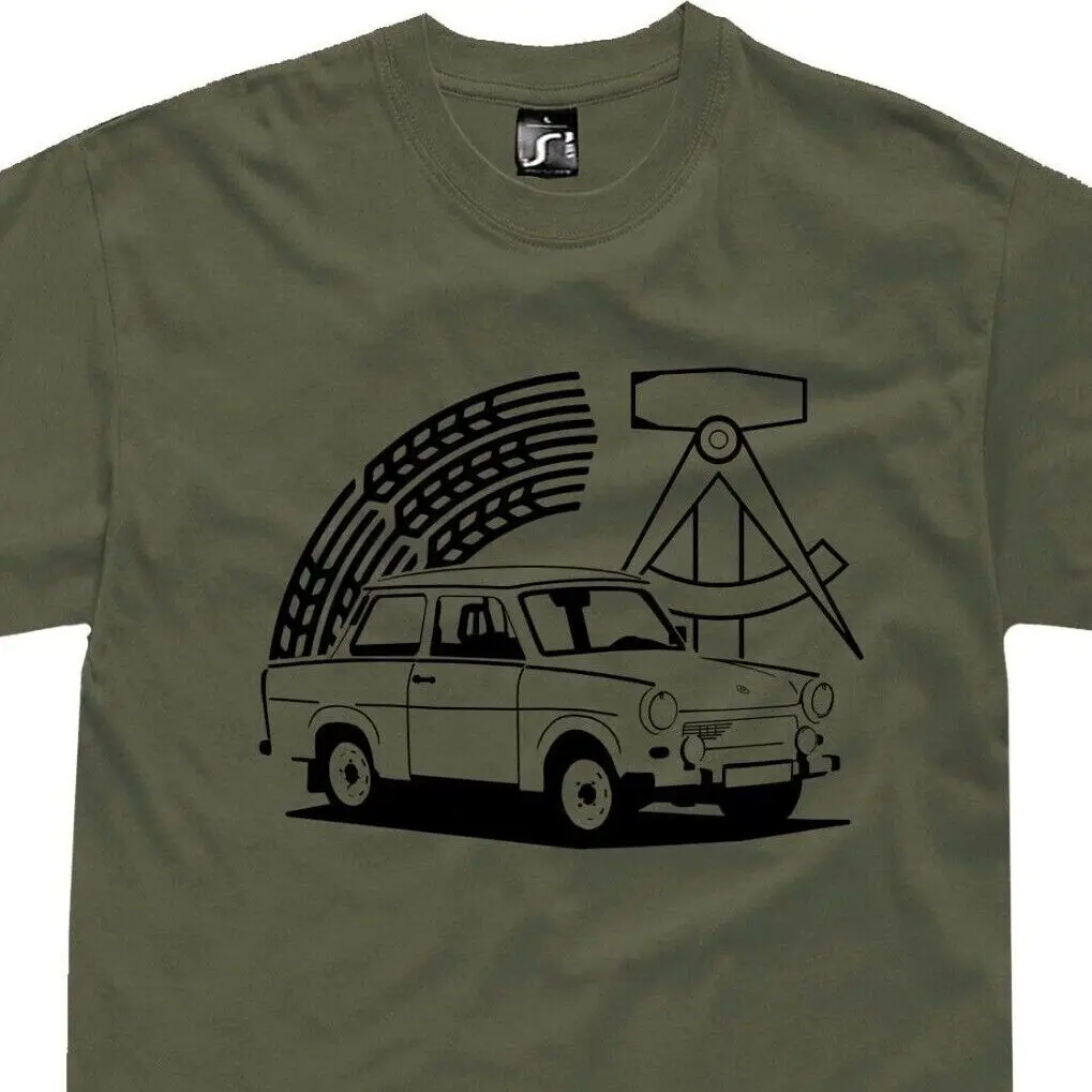 Trabant 601 T Shirt Ddr East Germany Nostalgie Classic Car Tshirt S - 5Xl