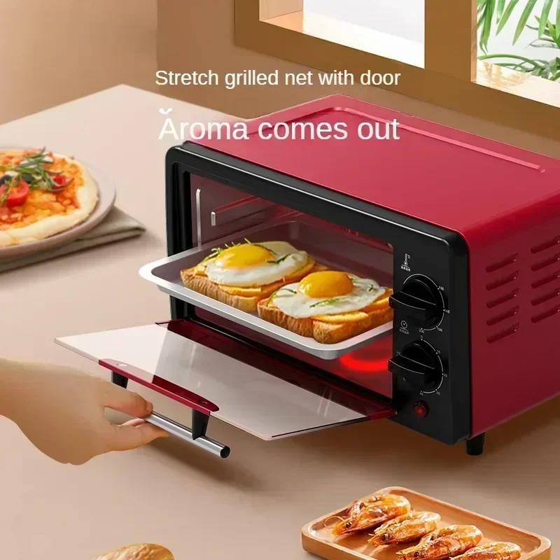New mini 12L fully automatic cooking stove pizza cake baking multifunctional kitchen appliance electric oven mini oven 3