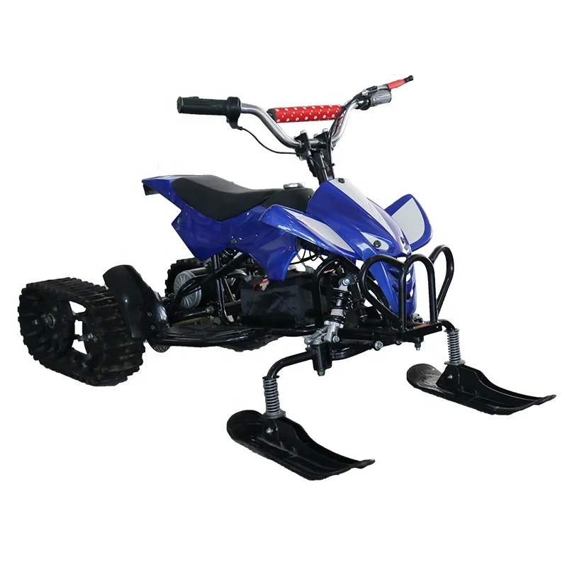 Latest Cheap 350W Electric Kids Snow Scooter Mini Snowmobiles