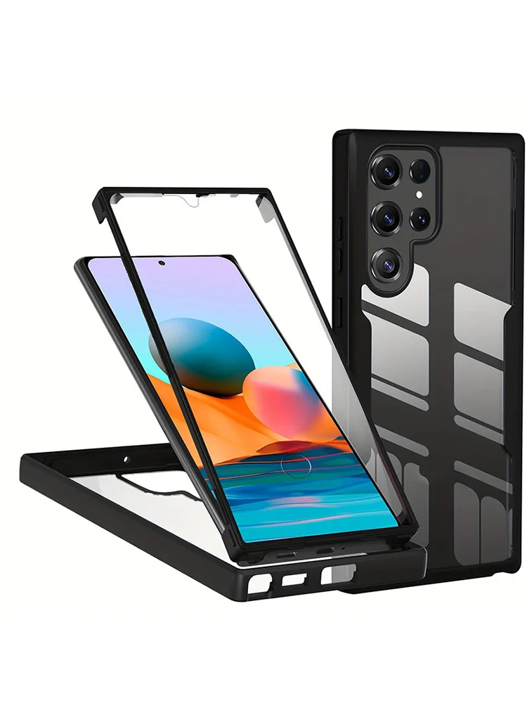 360° Dual Layer Protective Phone Case with Screen Protector