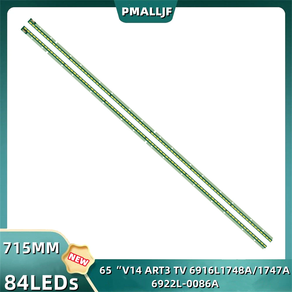 

Светодиодная лента 65UB9800 65UB950V 65UH6150 65UB9200 65UB9500 65UB9300 65 V14 ART3 TV 6920L-0001C 6922L-0086A LC650EQD(FG)(F2), 2 шт./комплект