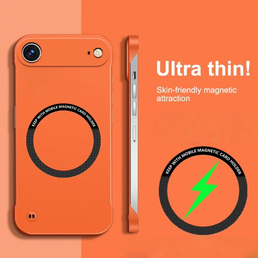Ultra Thin Frameless Magnetic Hard Case with Matte Finish