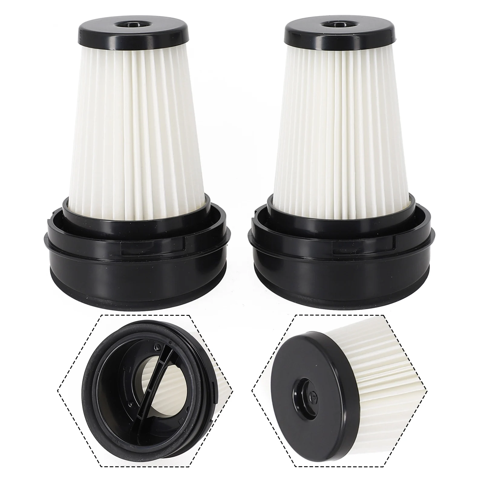 

Achieve a Cleaner Home Environment with 2 Pack Filters for Grundig VCH 9129L 9929L 9130 9930 Vacuum Cleaner Part