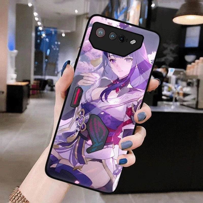 Premium Tempered Glass Back Protective Hard Case - Sleek Design for Ultimate Phone Protection