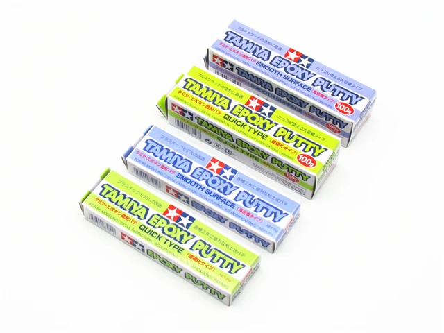 Mastic Époxy Tamiya 87052 - Surface Lisse - 25g - Pour Modélisme Et Réparation