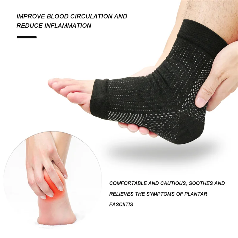 Plantar Fasciitis Compression Socks for Women Men Heel Ankle Pain Relief Care Protectors Shoes Insert Sport Foot Soft Pad Sleeve