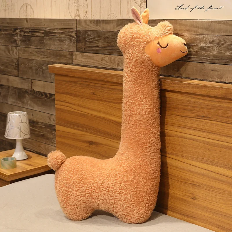 Pregnancy Pillow Lovely Alpaca Plush Toy Soft Stuffed Sheep Llama for Pregnancy Sleep