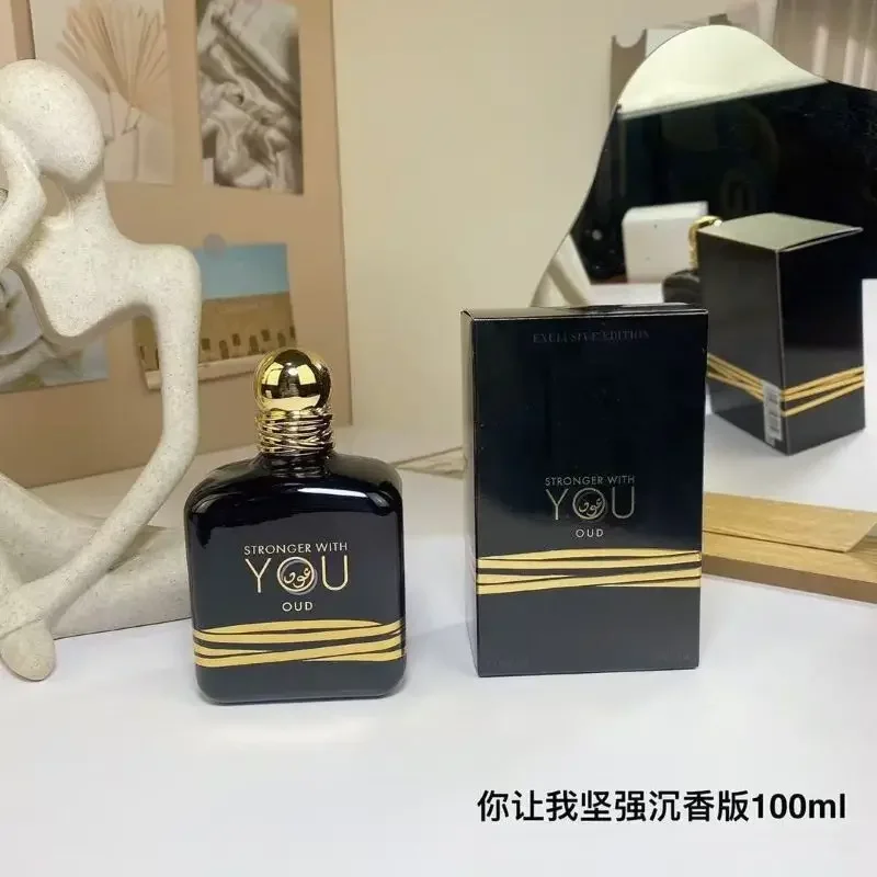 100ML Luksusowy Perfumy Znanych Marek Męska Woda Kolonijna Długotrwały Zapach Stronger With You Perfumy Absolutnie Intensywne