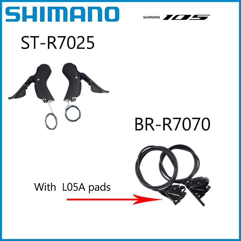 シマノ 105 ST R7025 シフター油圧ディスクブレーキデュアル