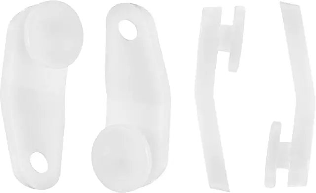 100 Ganci Per Binario Tende - Scorrevole Silenzioso Per Tende Da Finestra E Doccia - Foto 6