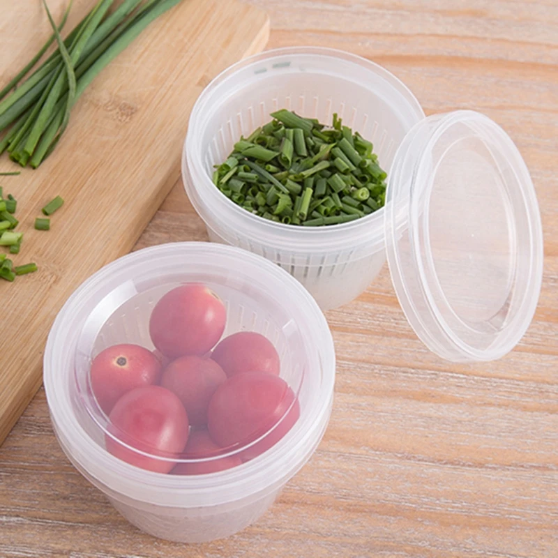 for Creative Storage Box with Lid Water Dust Proof Store Gingers Garlic Oni