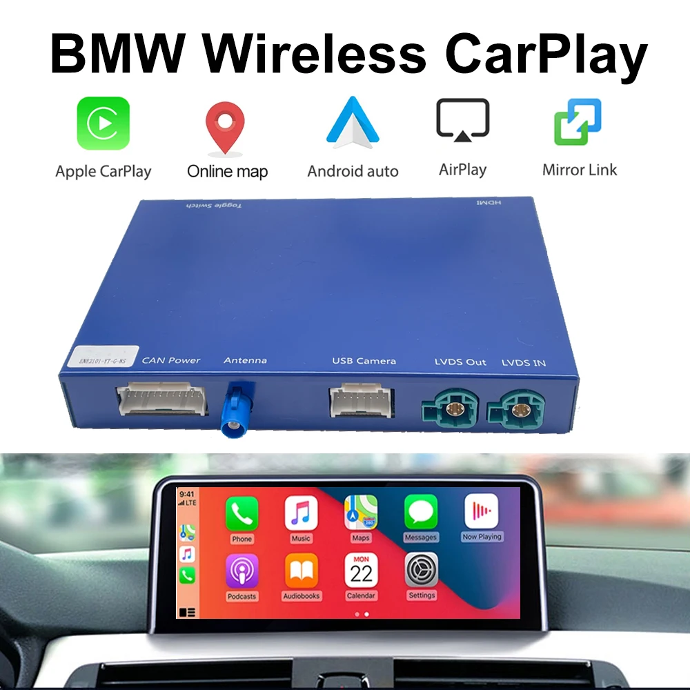 Wireless Carplay For Bmw Nbt 3 Series F30 F31 F34 F35 2011 2013 2015