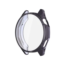 Premium Anti - Fall TPU Bumper Shell with Screen Protector for Smartwatch Accessories (Space gray)