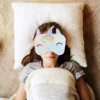 Plush Eye Mask Cover for Sleeping Comfortable Adorable Breathable Kid Practical Unicorn Shade Shadow 5