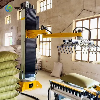 Robot Pallettizzatore Industriale Personalizzato ad Alta Velocità da 25 kg, per Sacchi di Sabbia, Fertilizzanti, Cartoni, Bottiglie, Secchi - Robot a Colonna Multi-Linea ad Alta Efficienza