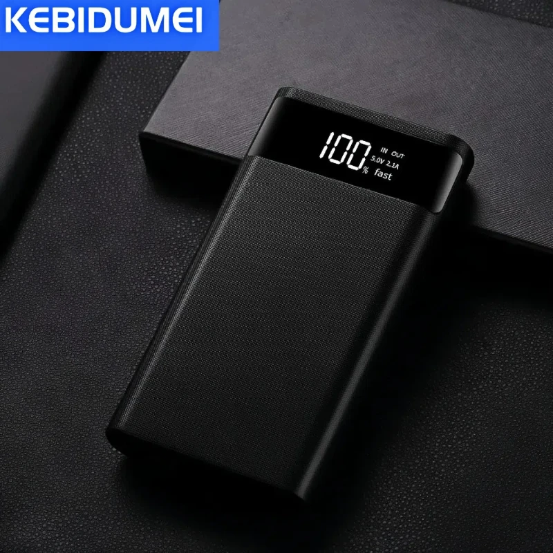 6*18650 Battery Holder Power Bank Battery Box Mobile Phone Charger DIY Shell Case Charging Storage Case For Smartphone