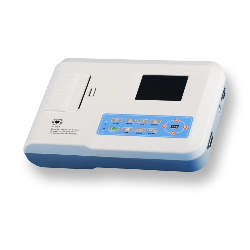 

3 Channels ECG / EKG Machine with Printer and Paper and USB Software YJ-ECG3G Brand new