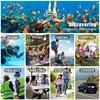 Pocket 4K Mini WiFi Action Camera Submersible Helmet Camcorders Security Protection Professional Outdoor Portable Video Recorder 4